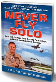 NEVER FLY SOLO