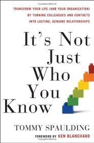 it's not just who you know