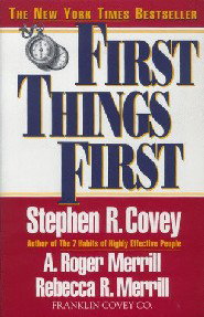 FIRST THINGS FIRST