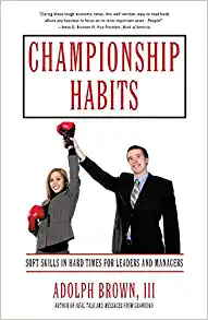CHAMPIONSHIP HABITS